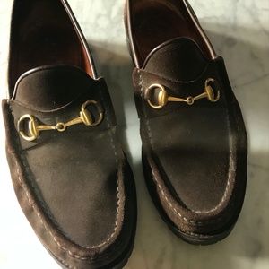 Gucci Bit Loafers (Suede)